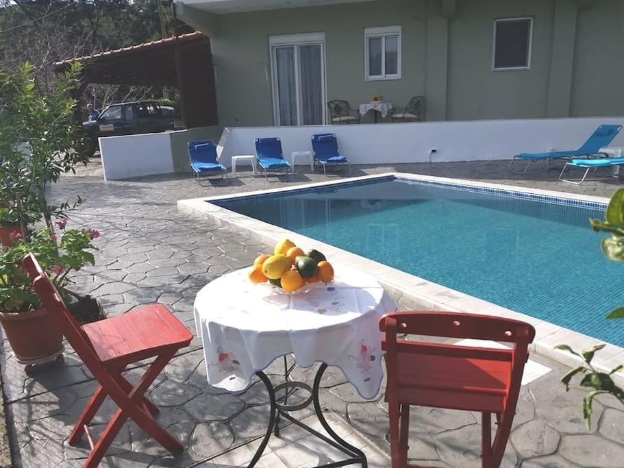 Greek Style Ground Floor Apartment & Pool Ιαλυσός Ρόδος Εξωτερικό φωτογραφία
