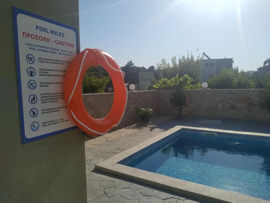 Greek Style Ground Floor Apartment & Pool Ιαλυσός Ρόδος Εξωτερικό φωτογραφία